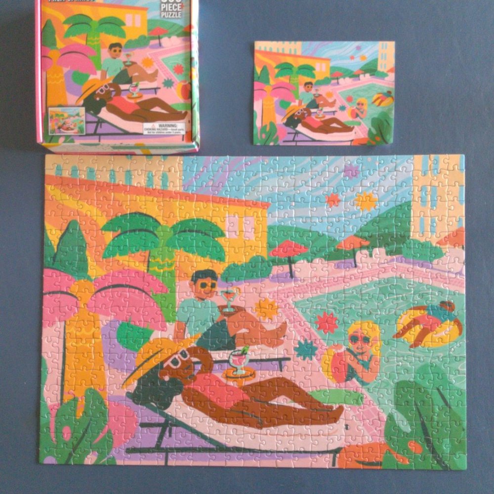 Palm Springs 500 Piece Puzzle - Picture 5 of 5